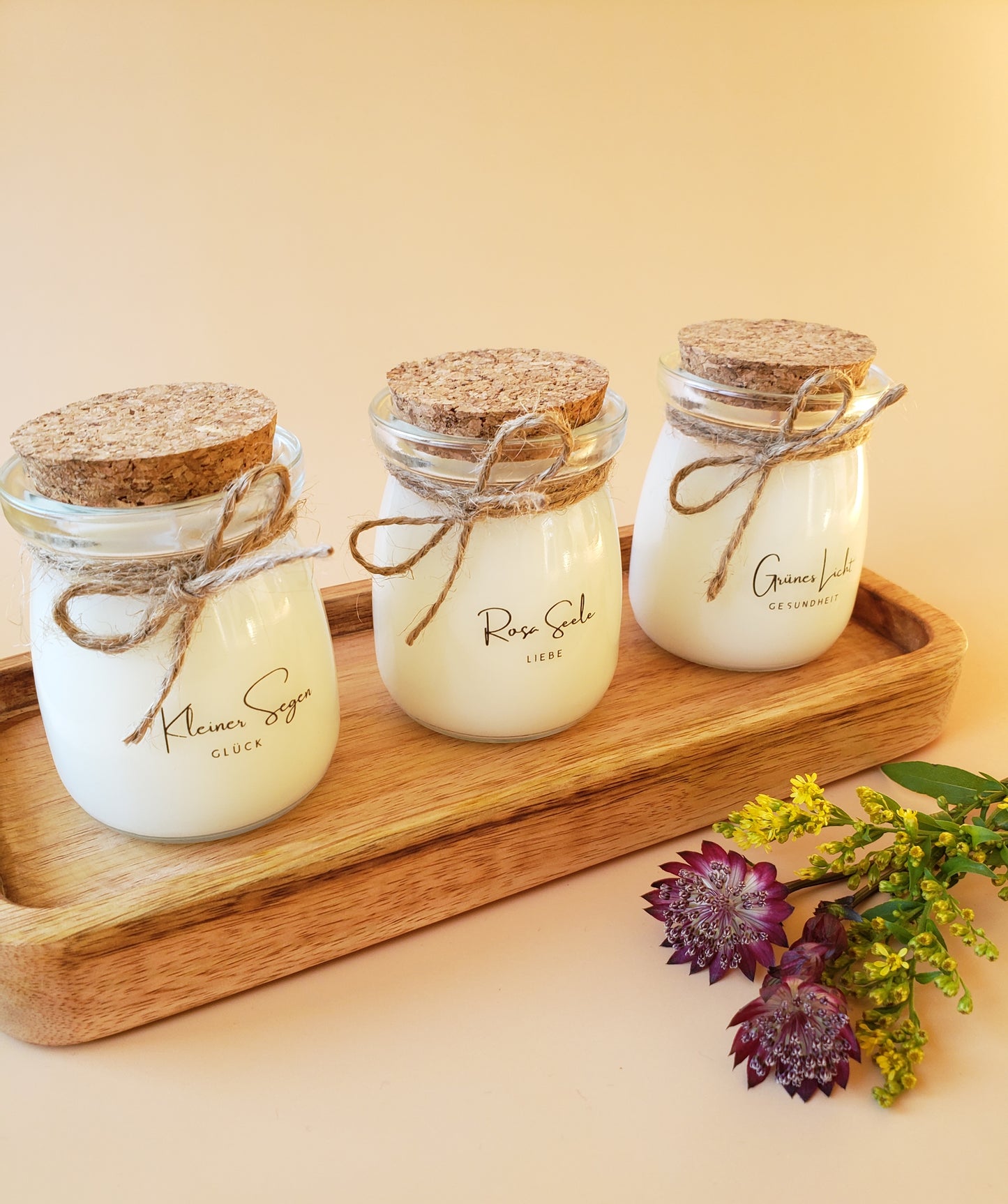 Grünes Licht – Gesundheit - Duftkerze 80g