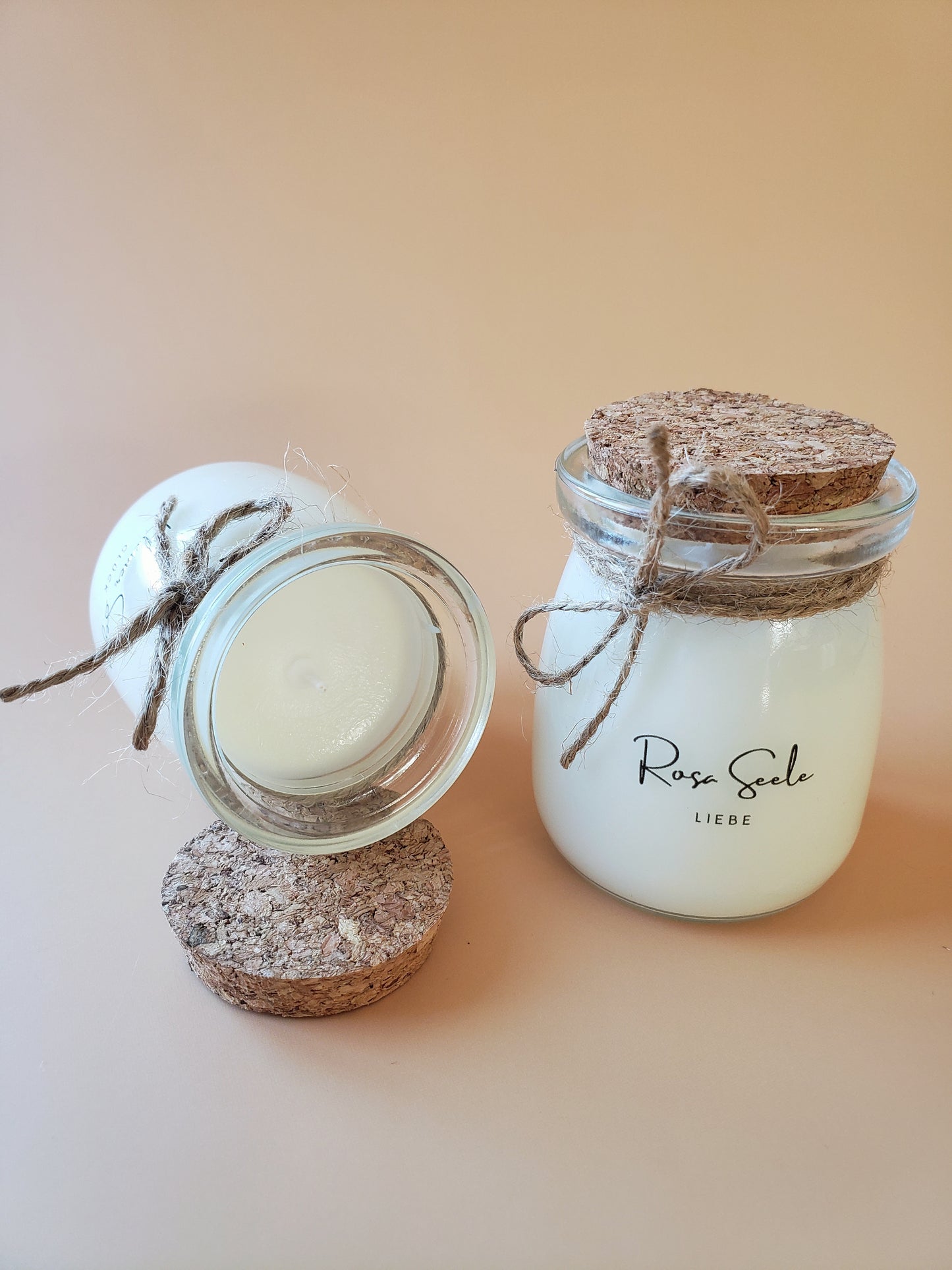 Rosa Seele – Liebe - Duftkerze 80g