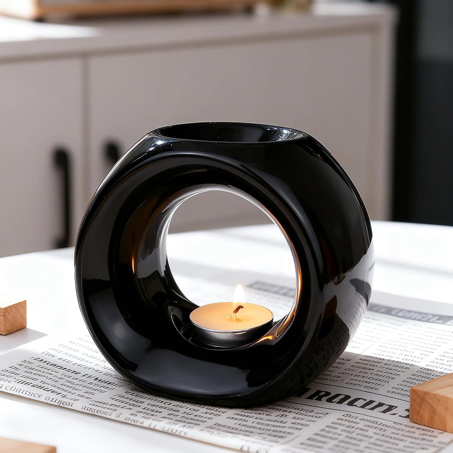 Duft-Melt Wärmer – Schwarz